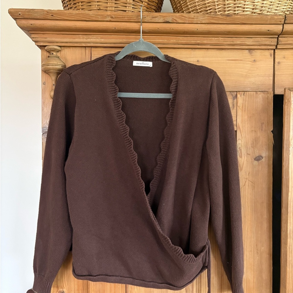 Chocolate Brown Neuflora Kirkley Cardigan